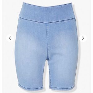 High waisted biker shorts